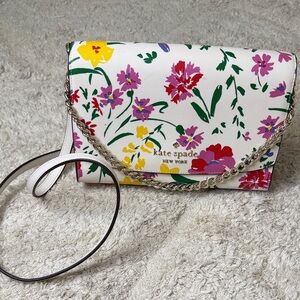 NWOT Kate Spade Carson Flower Bouquet Crossbody Shoulder Bag